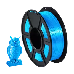 Filamento PLA+ Silk Sunlu 1.75mm 1Kg - Azul - TOPINK3D