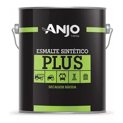 ESMALTE SINTETICO PLUS BRANCO ACABAMENTO 900ML ANJ - TOTAL TINTAS DISTRIBUIDORA