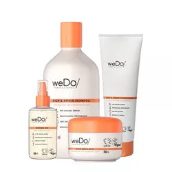 Wella Kit Wedo Rich Repair Sha 300ml + Cond + Msc + Oil - UNIKAPRO Cosmetics