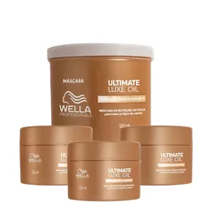 Wella Ultimate luxe Oil Kit Máscara 500ML + 3 Máscaras 150ml - UNIKAPRO Cosmetics