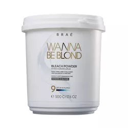 Braé Wanna Be Blond Pó Descolorante 500g - UNIKAPRO Cosmetics