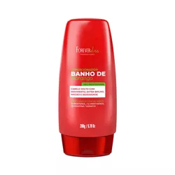 Forever Liss Condicionador Banho De Verniz Morango 200g - UNIKAPRO Cosmetics