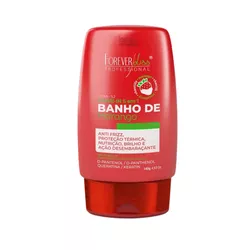 Forever Liss Leave-in Banho De Verniz Morango 140g - UNIKAPRO Cosmetics