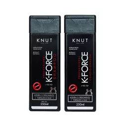 Knut Kit K-force Shampoo 250ml + Condicionador 250ml - UNIKAPRO Cosmetics