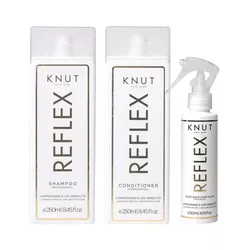 Knut Kit Reflex Shampoo e Condic. 250ml + Spary Fluid 120ml - UNIKAPRO Cosmetics