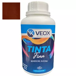 Tinta Fina Marrom Avermelhado - Veox