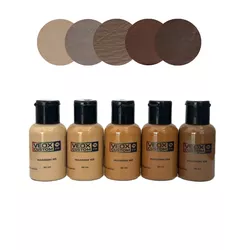 Tinta Acrílica Fosca para Couro e Tecido - Pack Ma... - Veox