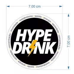 Adesivos Hype Drink