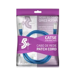 Cabo Patch Info - Patch Cord Cat5e Utp - 2m - Azul... - Monitoriza Distribuidora