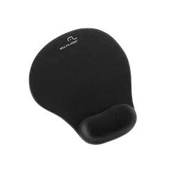 Mouse Pad Com Apoio Gel - Preto - 01627 - Monitoriza Distribuidora