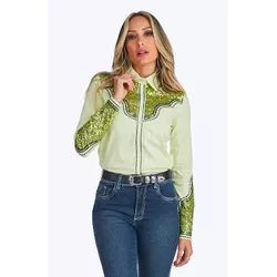 Camisa Paetê Lima - 1806 - VIP WESTERN