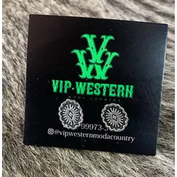 Brinco Flor pequeno - B19 - VIP WESTERN