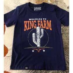 Camiseta Infantil King Farm - KF1010 - VIP WESTERN