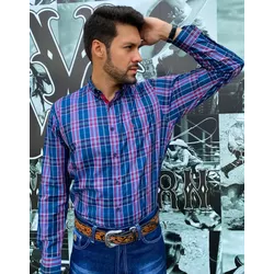 Camisa Manga Longa Dock's 2535.43 - 2535.43 - VIP WESTERN