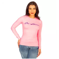Blusa Uv Ox Horns - Rosa Noen - 7517 - VIP WESTERN