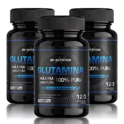 Glutamina Cáps - 3x - KAHSH STORE MARKETPLACE