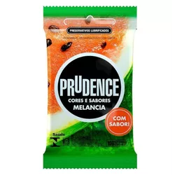 PRESERVATIVO PRUDENCE SABOR MELANCIA 3UND - 01907 - YESSEXSHOP