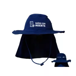 Chapéu Personalizado Programa Saúde com Agente - 8... - Zoz Personalizados