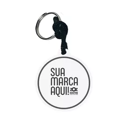 Chaveiro Emborrachado Personalizado - 10421 - Zoz Personalizados