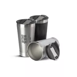 Copo Térmico em Inox com Tampa Personalizado - 103... - Zoz Personalizados