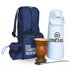 Kit Chimarrão com Case Personalizado - 10171 - Zoz Personalizados