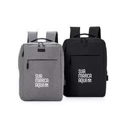 Mochila com Placa Executiva para Notebook Personal... - Zoz Personalizados