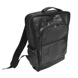 Mochila Executiva em Couro Ecológico Personalizada... - Zoz Personalizados