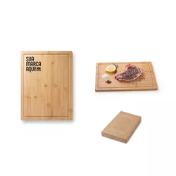 Tábua de Corte em Bambu Personalizada - 10179 - Zoz Personalizados