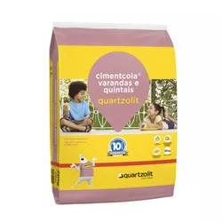 CIMENTCOLA VARANDAS E QUINTAIS 20 KG QUARTZOLIT - ZUMKELLER