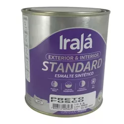 TINTA ESMALTE PREMIUM BASE AGUA PRETO FOSCO 1/4 0,... - ZUMKELLER
