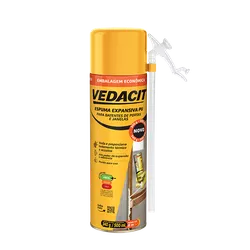 VEDACIT ESPUMA EXPANSIVA PU AER 340G / 500 ML - ZUMKELLER