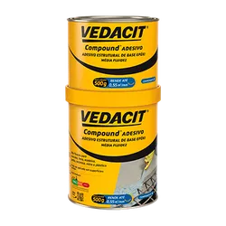 Compound Adesivo Estrutural Vedacit 1Kg - ZUMKELLER