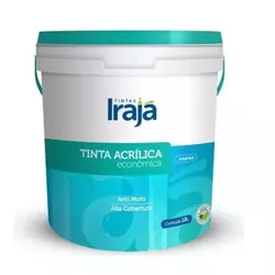 TINTA ACRILICA ECONOMICA BRANCO GELO BALDE 18 LTS ... - ZUMKELLER