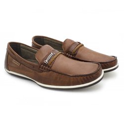 Mocassim Paraty Masculino de Couro - Marrom Mocassim Paraty Masculino de Couro - Marrom