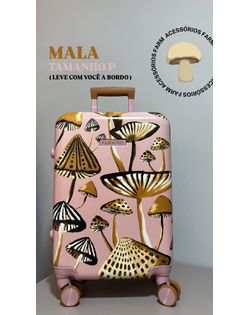 Mala Me Leva Rígida Cogumelo Farm - 9384 - Closet