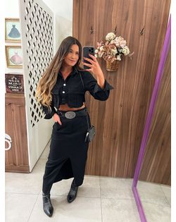 Conjunto Sarja Bia Preto - 12477 - Closet