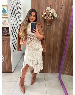 Conjunto Feminino Crochê Fran - 5418 - Closet