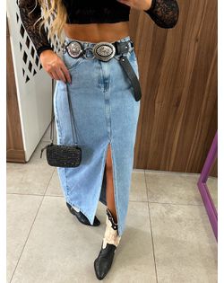 Saia Jeans Midi Melina - 05155 - Closet