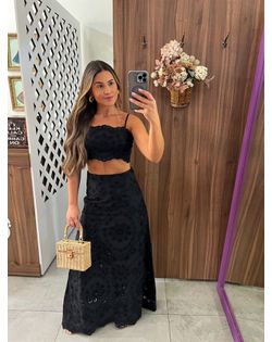 Conjunto Laise Preto Bella - 32828 - Closet