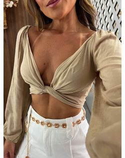 Cropped Lilian Nude - 418488 - Closet