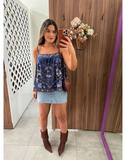 Regata Estampada Marcelle Farm - 5165685 - Closet
