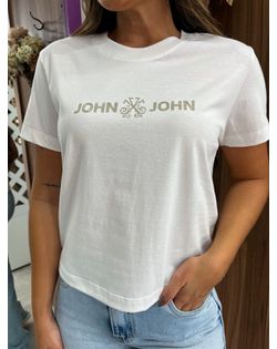T-shirt Basic Off White John John - 6258578 - Closet