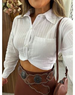 Camisa Branca Leila - 84848 - Closet