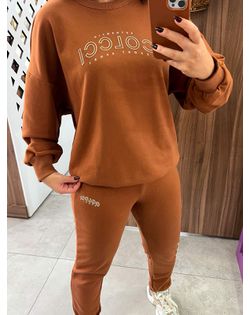 Moletom Authentic Caramelo Colcci - 5595985 - Closet