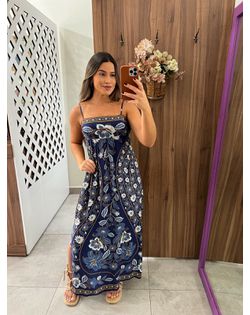 Vestido Cropped Estampado Marcelle Farm - 6556498 - Closet