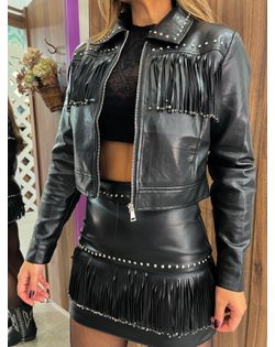 Conjunto Courino Preto Samira - 748567 - Closet