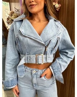 Jaqueta Jeans Cropped Nxo - 949598 - Closet