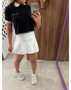 Camiseta Cropped Polo Comfort Colcci Sport - 32361... - Closet