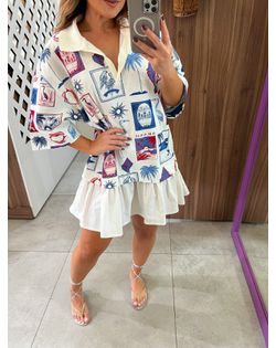 Vestido Polo Tropical Vintage Farm - 846473 - Closet