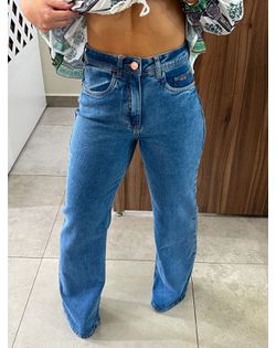 Calça Jeans Wide Leg Comfort Lez a Lez - 52632635... - Closet